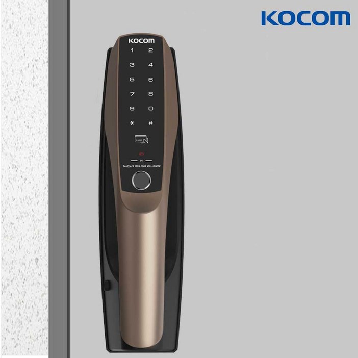 방문설치 코콤 무타공 지문인식도어락 KDLHP800F 바로잠김 디지털 도어락, 방문설치, 설치의뢰 A지역