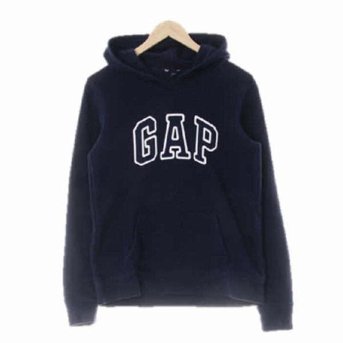 5765 gap 네이비 면혼방 패치빅로고스웨트후디 [M]