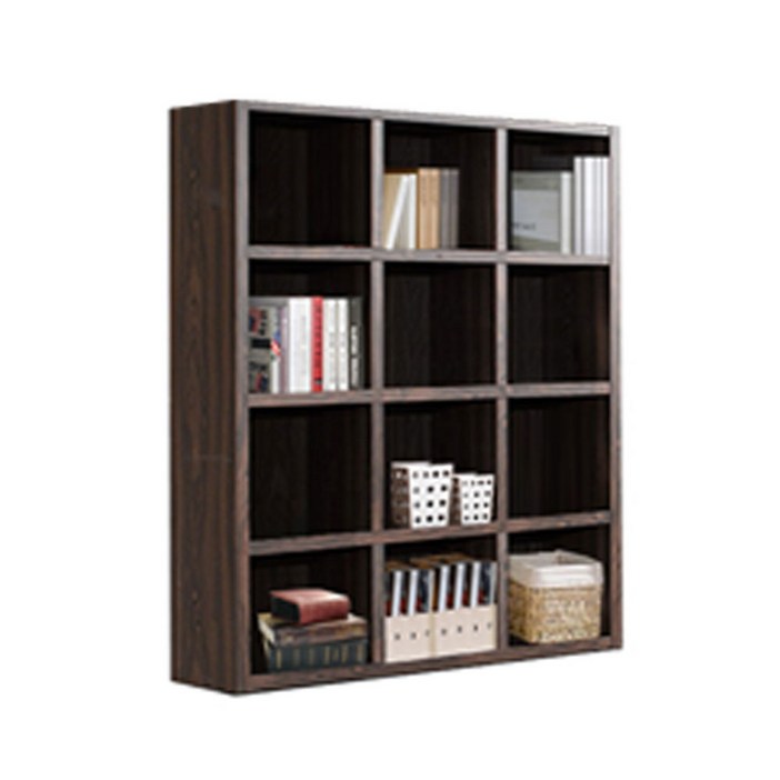 PET 4단1200 책장 웬지