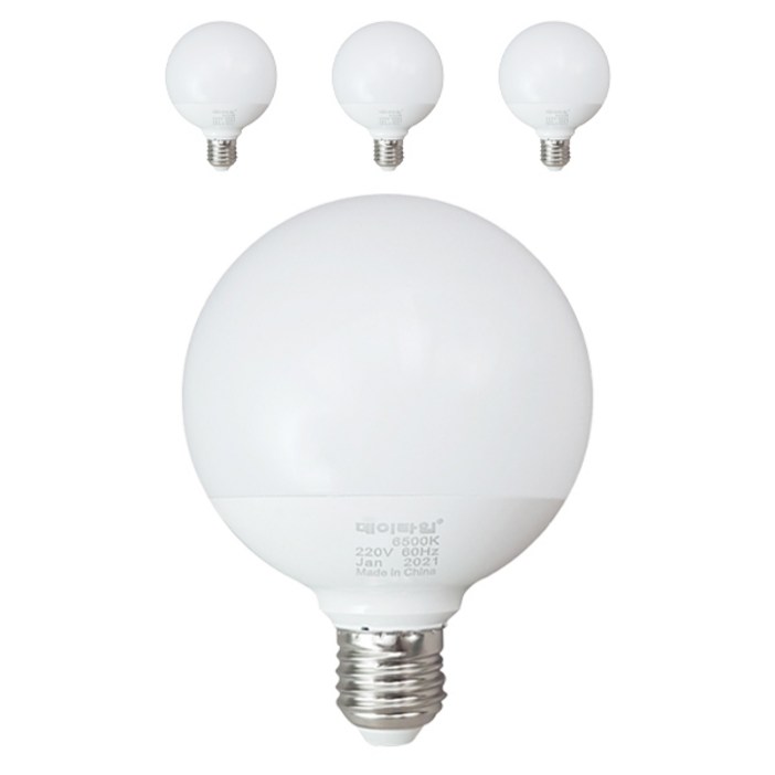 LED 볼전구 G120 숏타입 20W 4개입