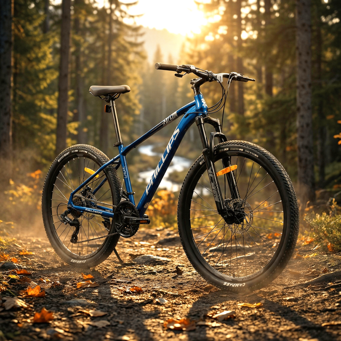 쇼넷 MTB 자전거 산악자전거 성인용 입문용 주말 레저용, 1개, 178cm, 블루