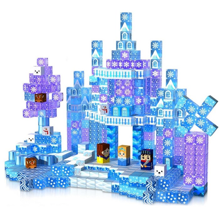 SUUNI 마린캐슬 남여아 마그네틱 블록 퍼즐 아동완구