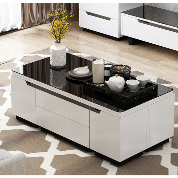 카샤가구 리프트업 테이블 소파 거실 높이조절 테이블 HB919