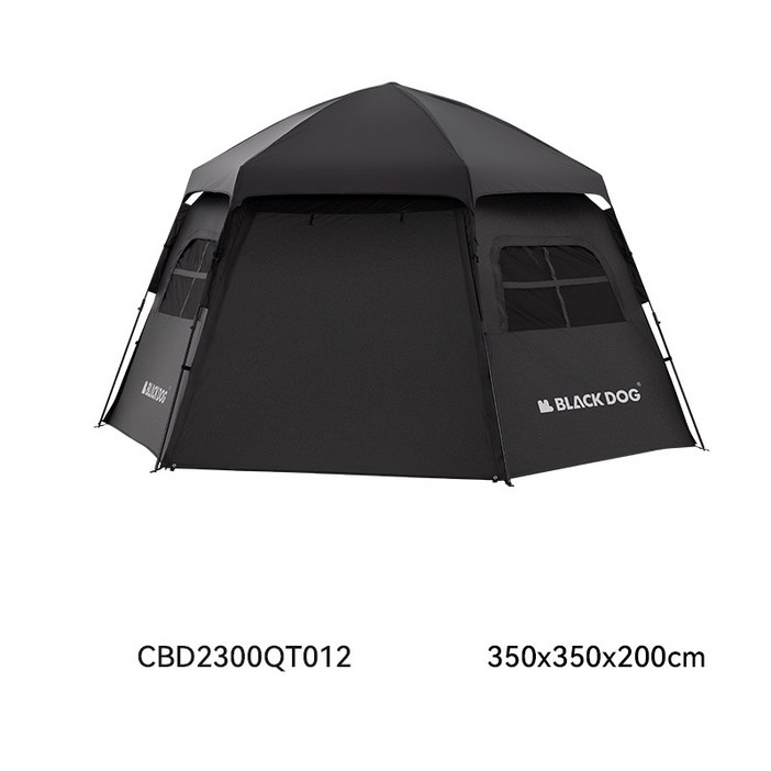 블랙독 Blackdog 캠핑 텐트 자동 육각형텐트 옥타돔 돔형 원터치텐트 백패킹 CBD2300QT012 블랙독 Blackdog 캠핑 텐트 자동 육각형텐트 옥타돔 돔형 원터치텐트 백패킹 CBD2300QT012