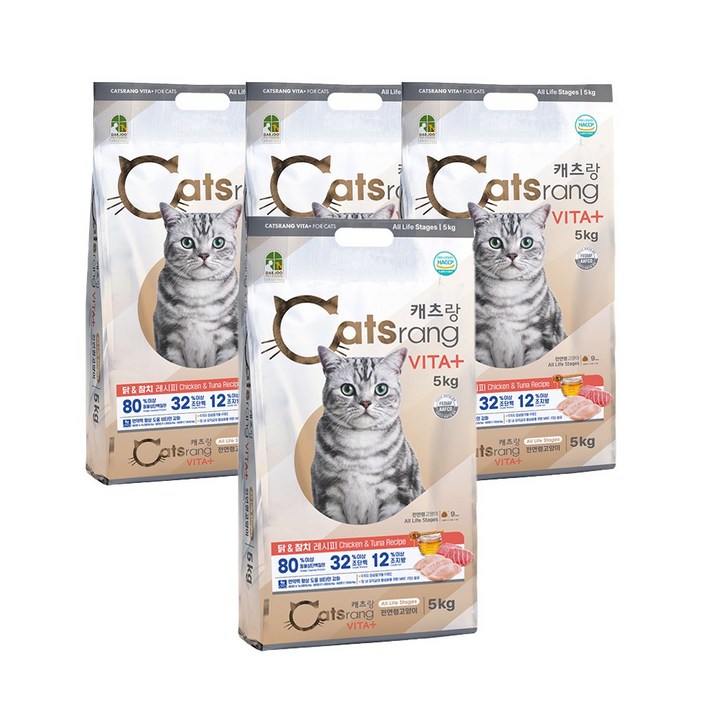 NEW 캐츠랑 비타플러스 5kg 4개