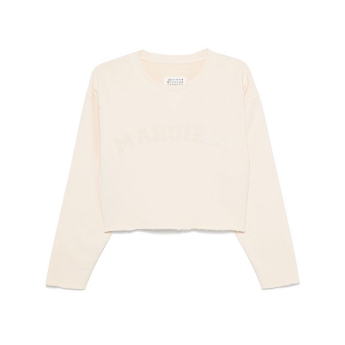 메종 마르지엘라 펌 스웨트셔츠