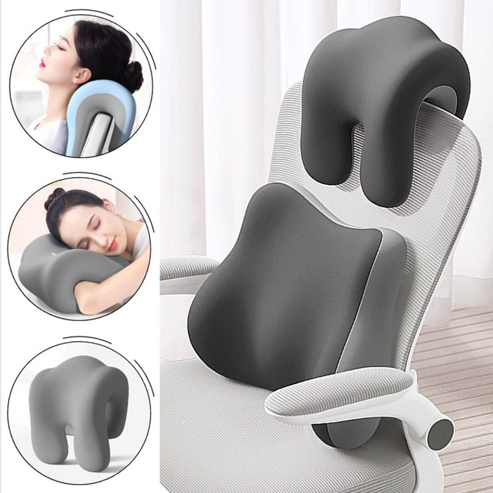 이숍 사무실 의자 목쿠션 목받침 목베개