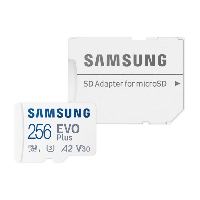 공식인증 정품 삼성전자 마이크로SD카드 EVO PLUS 256GB MB-MC256SA/KR 메모리카드