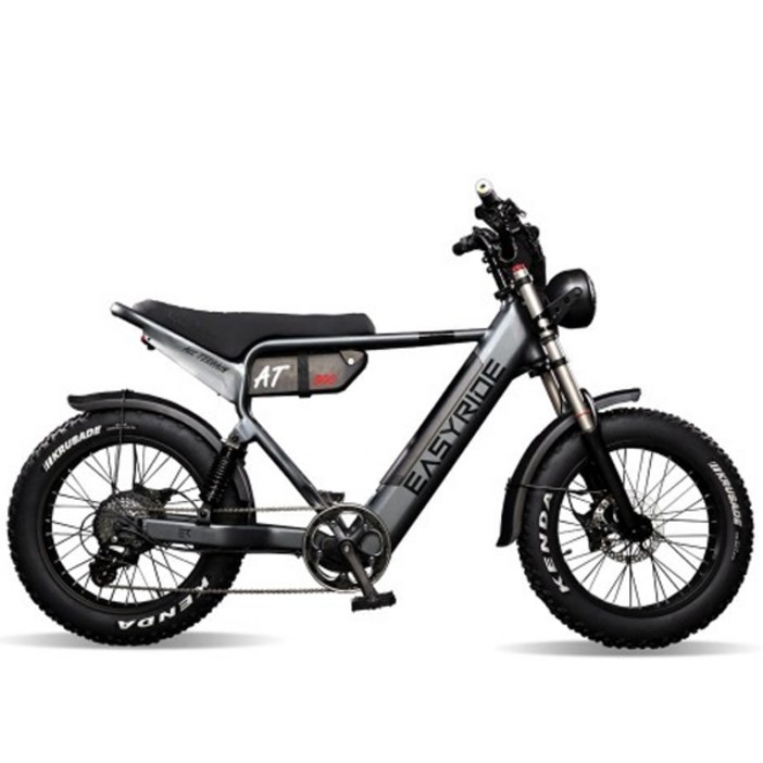 이지라이드 올터레인 ALLTERRAIN 전동자전거 48V 500W 15Ah, 올터레인 블랙 조립헬멧, 알루미늄