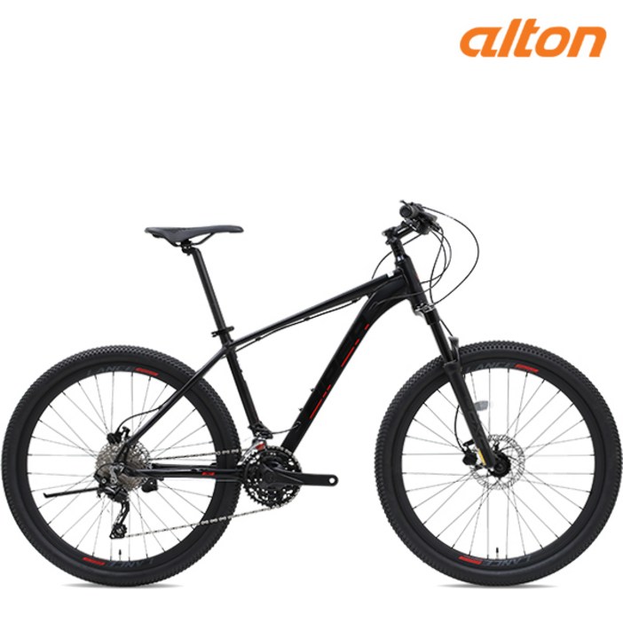 2023 알톤 마렝고 27.5인치 데오레30단 유압브레이크 MTB 자전거 완조립, 마렝고 매트블랙화이트, 1개