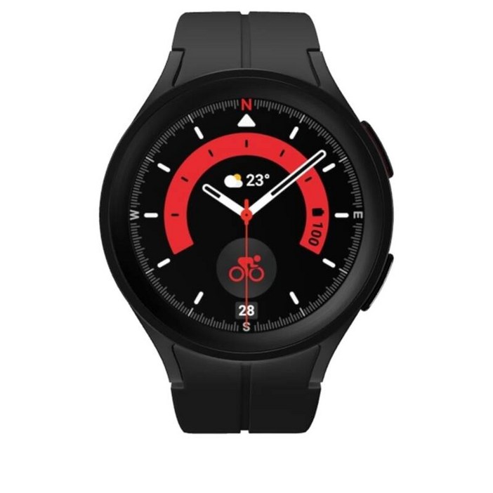 삼성전자 삼성 SMR920NZKAKOO 갤럭시 워치 5 프로 블루투스 45mm 블랙 티타늄 KN 272393