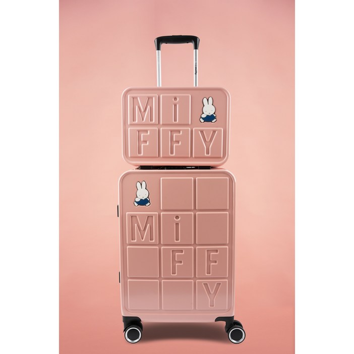 [miffy]정식라이센스 미피  세트캐리어 13+20인치