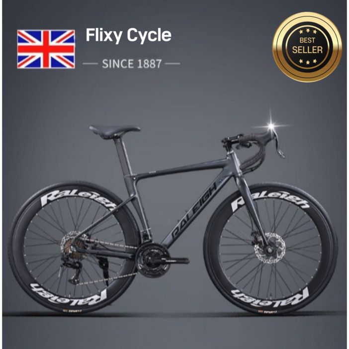 FLIXY 경량 고급형 픽시자전거 학생 성인 알루미늄 프레임 픽시 자전거, 1개, 167cm, 18단 블랙