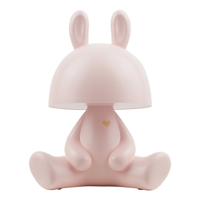 덱스탑 래빗 조명 무선 감성 무드라이트 감성 무드등 수유등 취침등 집들이, 핑크 래빗