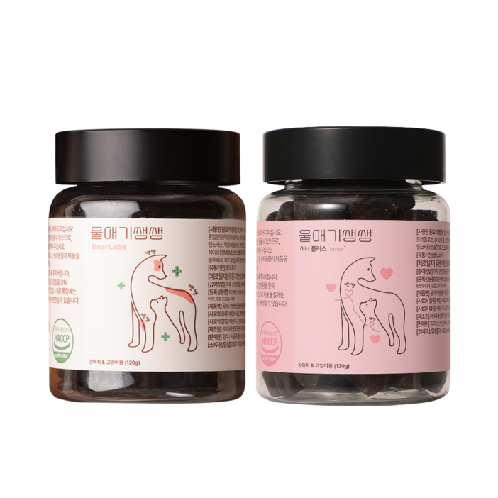 울애기쌩쌩 세트 (울애기쌩쌩 + 이너플러스), 1세트, 종합영양제, 120정