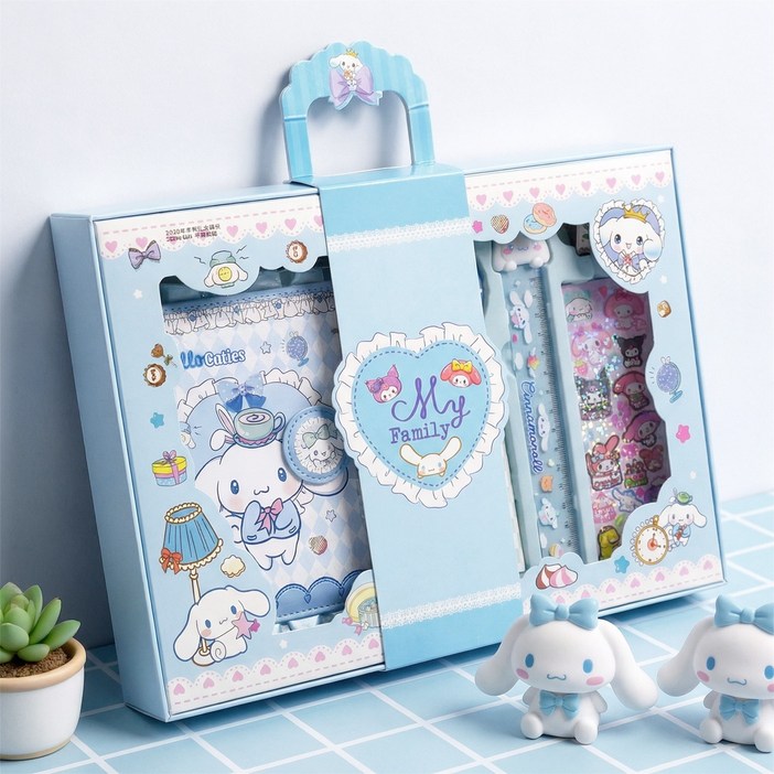 Colvani 캑리터 다이어리 꾸미기 다꾸 문구 입학선물 쿠로미 마미멜로디 시나모롤