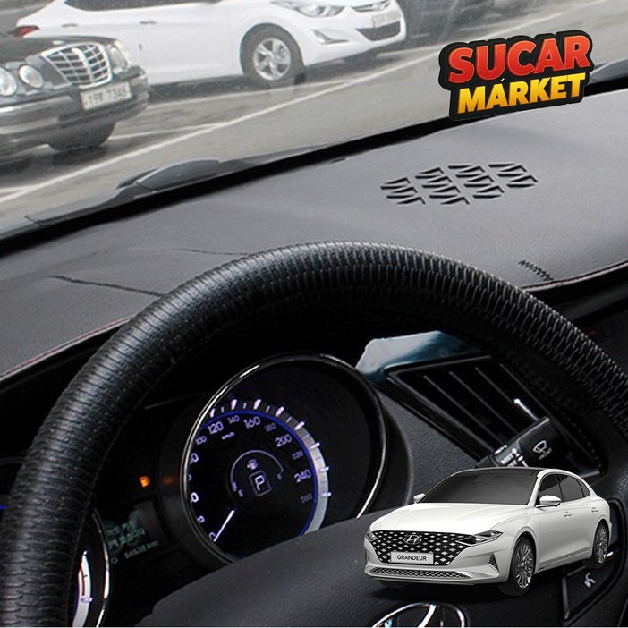 더블유엠카 더뉴 그랜저 IG 프리미엄 대쉬보드커버 아트로마 페루찌 레더 SEBS 논슬립