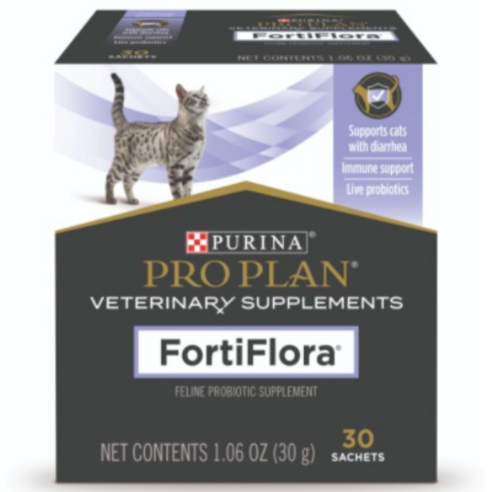 퓨리나 프로플랜 포티플로라 고양이 유산균 30포