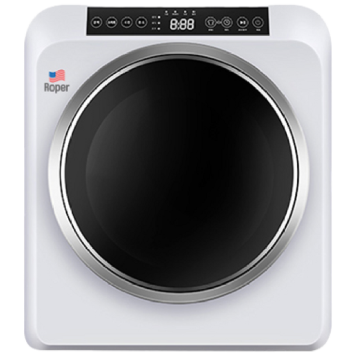 로퍼 미니건조기 5kg ROD540WH 택배  빨래 아기옷 원룸 소형 의류 추천 옷 수건, 단품