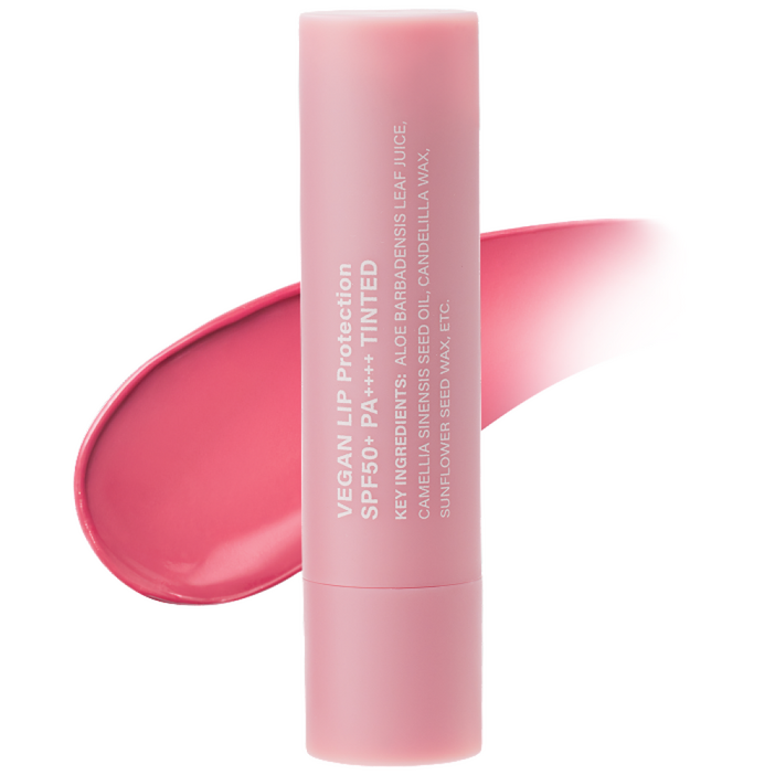 new 포레덤 비건 립 프로텍션 SPF50 PA 틴티드, 1개, 3.5g, 핑크