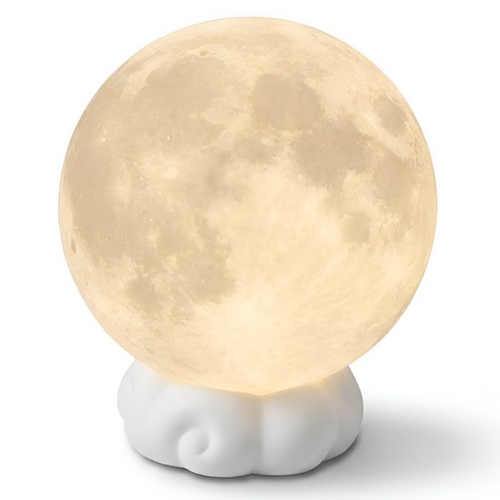 팹큐브 구름 달조명 탁상 인테리어 침실 무드등