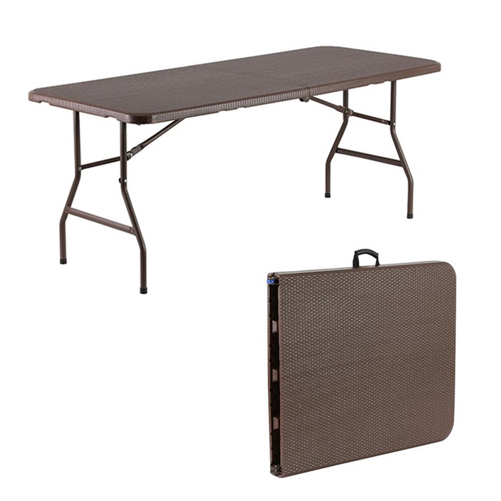 오에이데스크 프리미엄 브로몰딩 테이블 1800 접이식