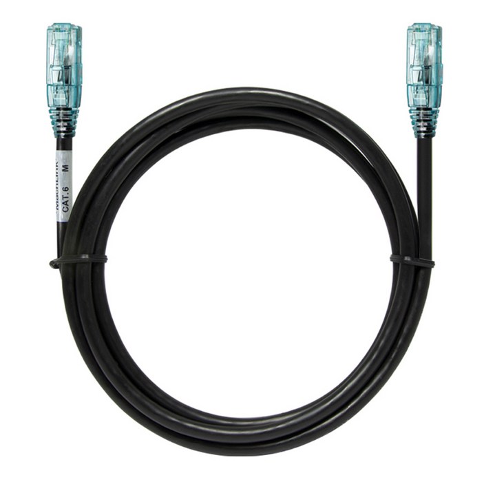 마하링크 CAT.6 EZ LS전선 옥외용 기가 랜케이블, 블랙(MLZ-LS100MD), 1개, 100m