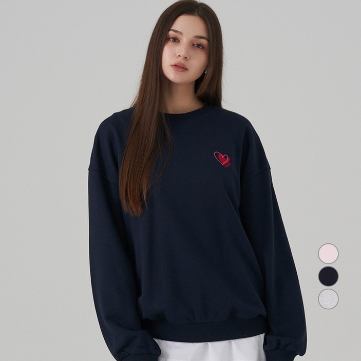 ELLE PARIS E Paris 그래픽 스웻셔츠 ELLE PARIS E Paris 그래픽 스웻셔츠