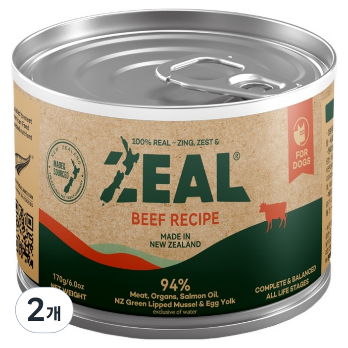 질 전연령 강아지 습식 주식캔