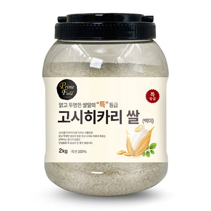 Prime Field 고시히카리 백미 특등급 Prime Field 고시히카리 백미 특등급