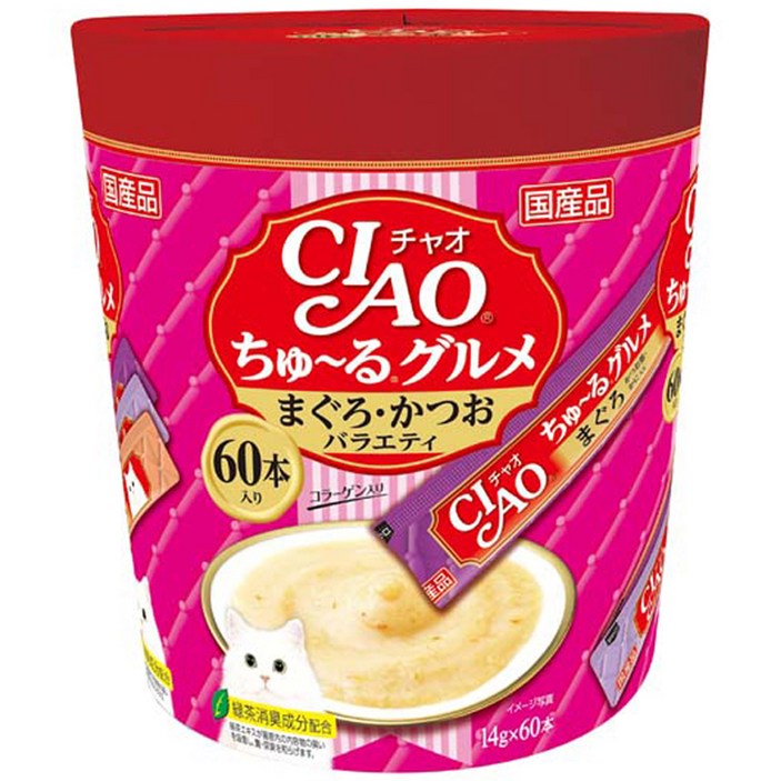 이나바 챠오 츄르 고양이 간식 60p