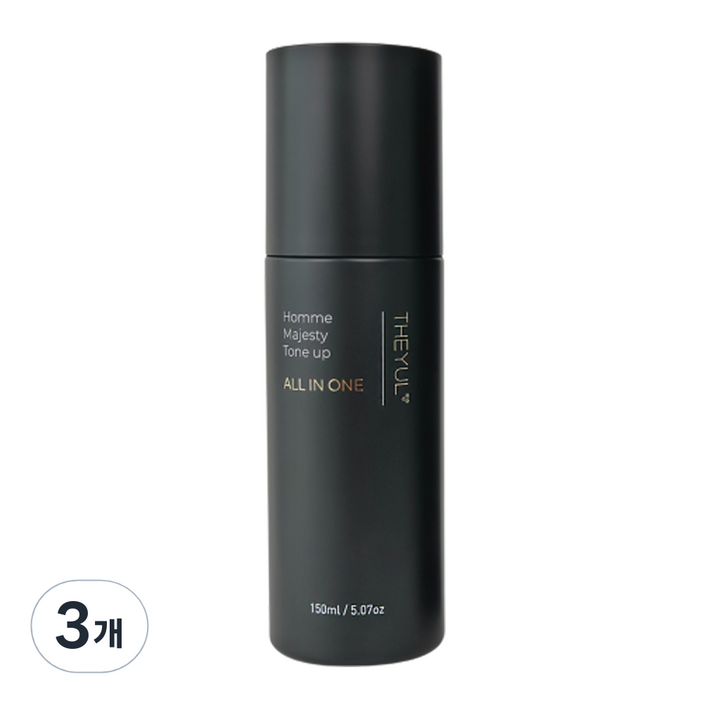 더율 옴므 화이트닝 주름개선 시카 진정 올인원, 150ml, 3개