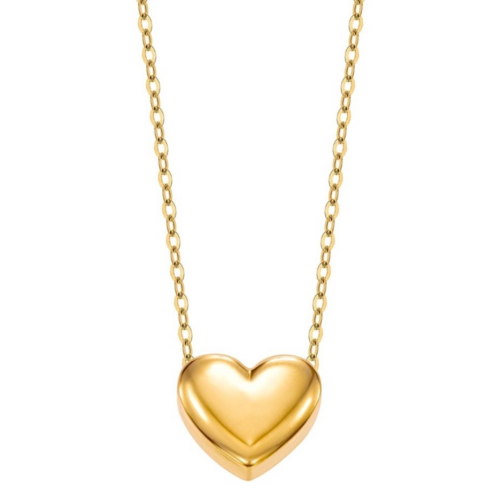 골드팡 여성용 18k 달링하트통통 목걸이