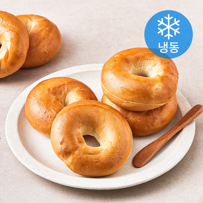 로빈스 플레인 베이글 B 냉동, 110g, 6개입, 1개