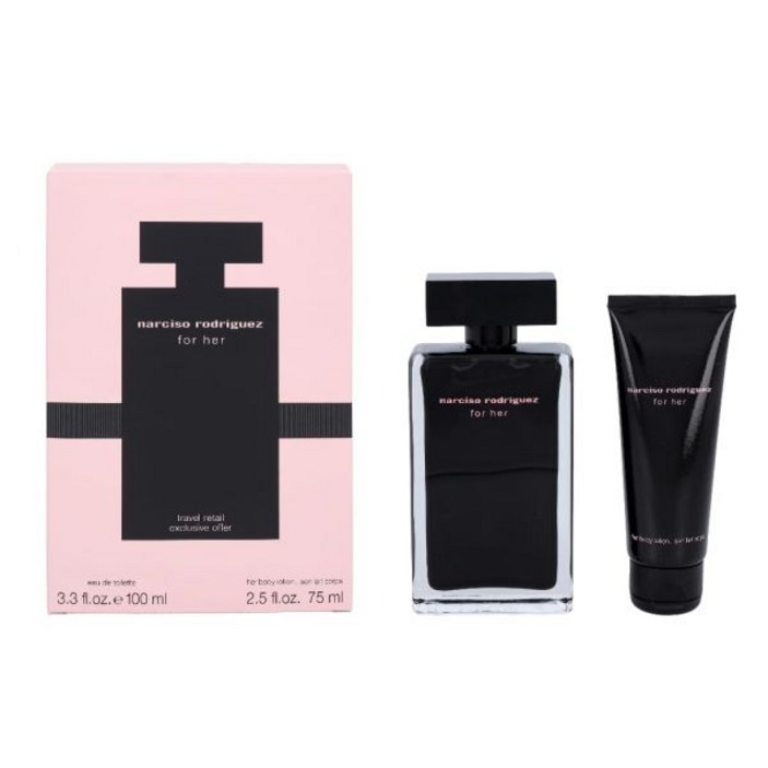 나르시소 로드리게즈 로드리게스 2대. 여성용 선물 세트 오드 뚜왈렛85ml Bl 75ml 3fl Oz 나르시소 로드리게즈 로드리게스 2대. 여성용 선물 세트 오드 뚜왈렛85ml Bl 75ml 3fl Oz