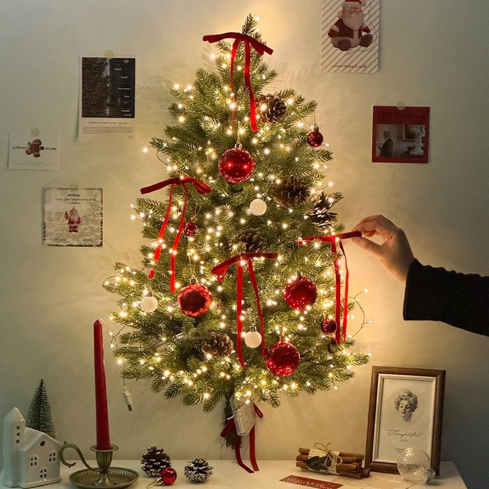 25년 신상 루시아이 행잉 크리스마스 벽걸이 트리