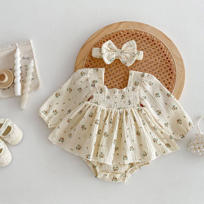 [KC인증 당일출고]베스더스 여아 베이비 라일락 플라워 슈트 백일 돌 봄 가을 애기 여아 촬영룩 하객룩