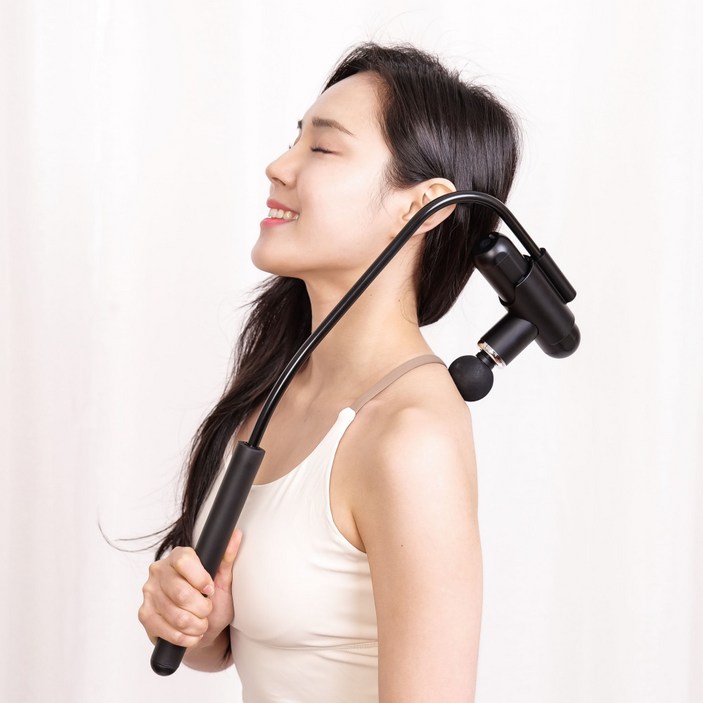 바딕트 갈고리형 마사지건 미니 휴대용 커브건