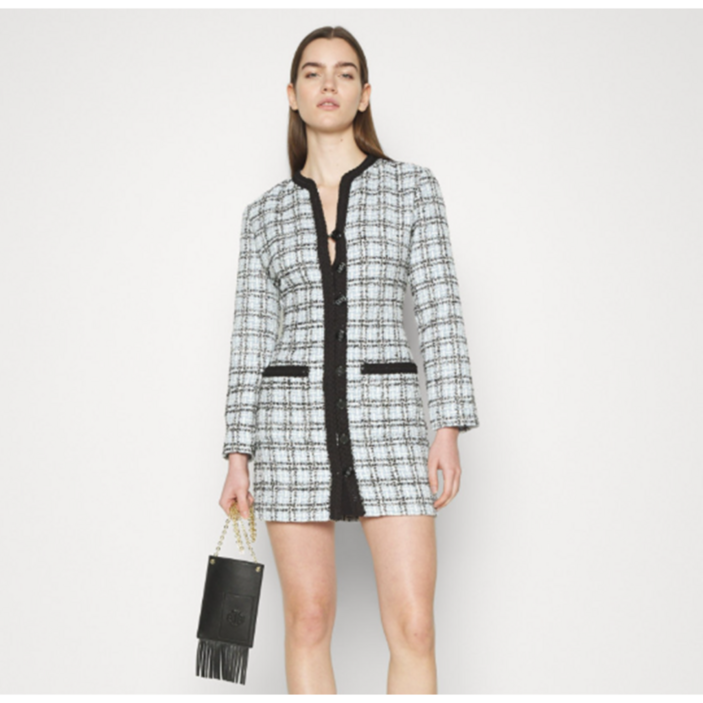 MAJE 마쥬메탈릭트위드원피스핫세일