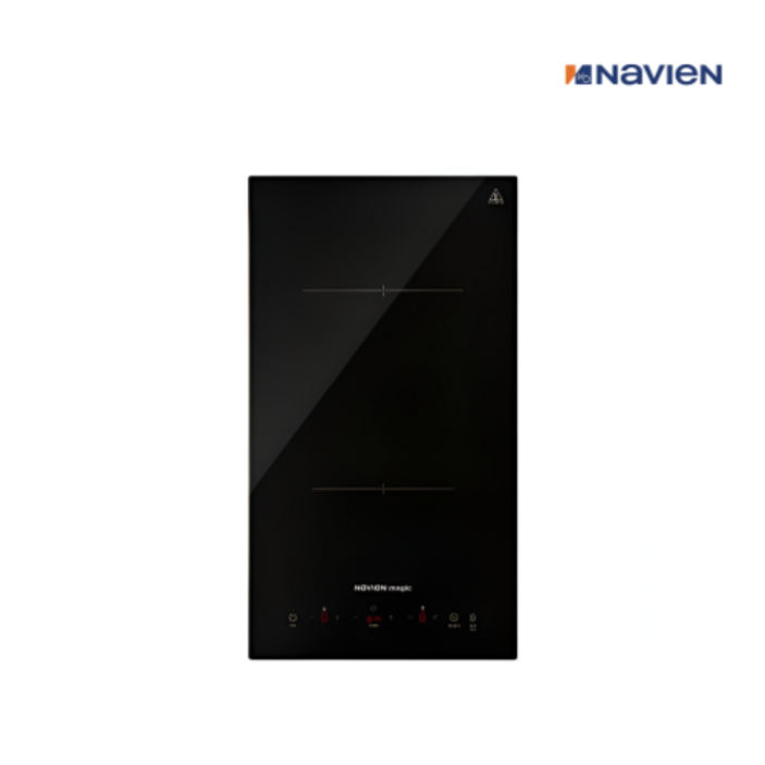 나비엔 매직 인덕션 2구 전기레인지 쿡탑 매립형 타공265x490, 빌트인, CEI150-02B2N