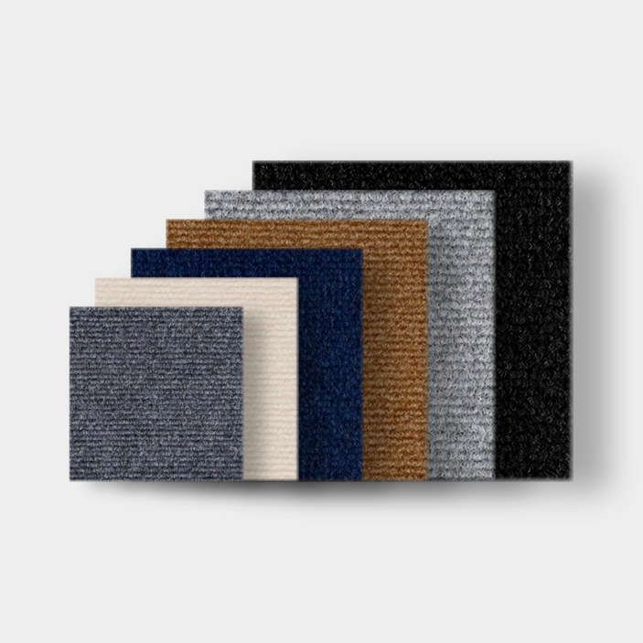 ACY.Company 정품 논슬립 다용도 미끄름방지 조각매트, 30p, 블랙