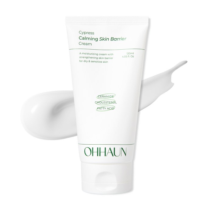 오하운 편백수 수분진정 피부 장벽크림 고보습 진정보습 극건성 악건성 피부장벽 강화 영양크림