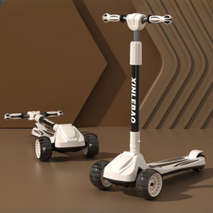 3발 킥보드 접이식 씽씽이 중형 경량 성인 퀵보드