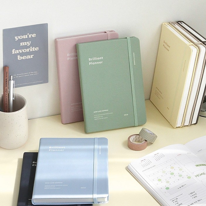 2026년 아이코닉 브릴리언트 위클리 26년 학교 유치원 교사 업무용 주간 스케줄 일정 체크 플래너 다이어리