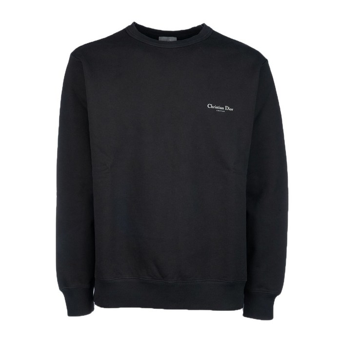 디올 그래픽 프린트 코튼 스웨트셔츠