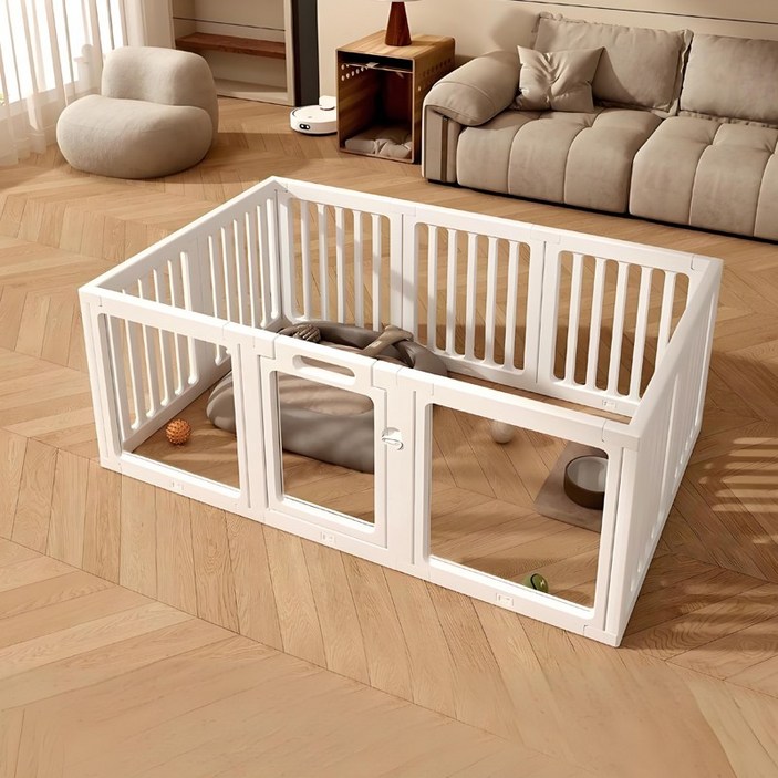 FONOW 강아지울타리 자유조합 가능 아크릴 애견펜스 실내용