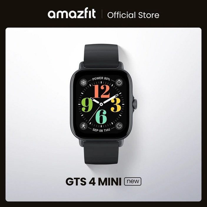 Amazfit GTS4 Mini 스마트워치 블루투스 통화 알렉사 방수 시계