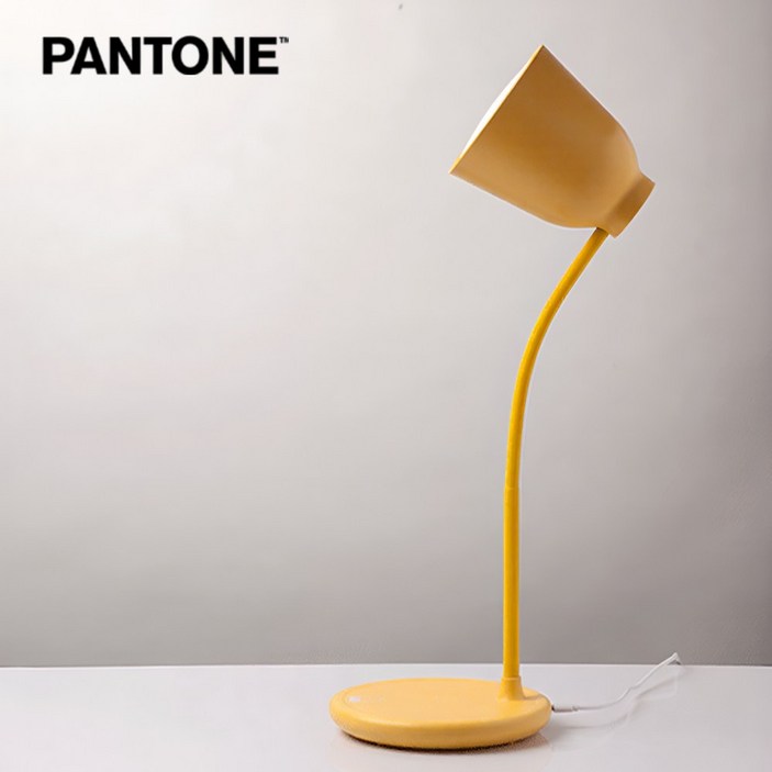 팬톤 PANTONE USB 무선충전 LED 스탠드, 메이플옐로우, 본체,케이블,매뉴얼