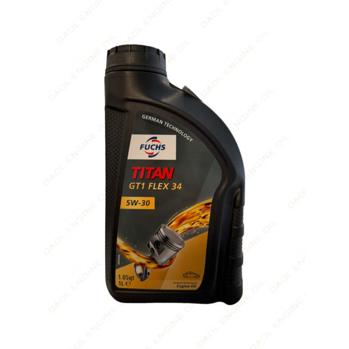 훅스 타이탄 GT1 플렉스 34 5W30 C3 C4 1L 합성엔진오일