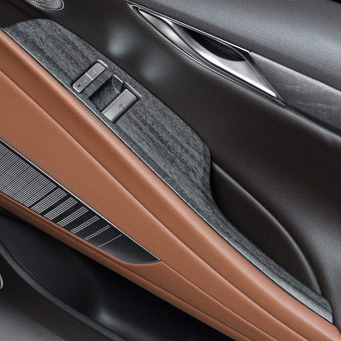 카스타 호환 G80 RG3 튜닝 용품 실내 우드 카본 몰딩 윈도우스위치 커버